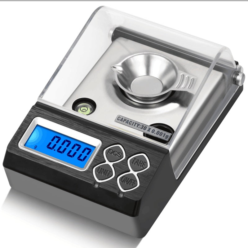 Portable 50g/0.001g High Precision Digital Jewelry Scale – Electronic Gram Scale for Gold & Ornaments