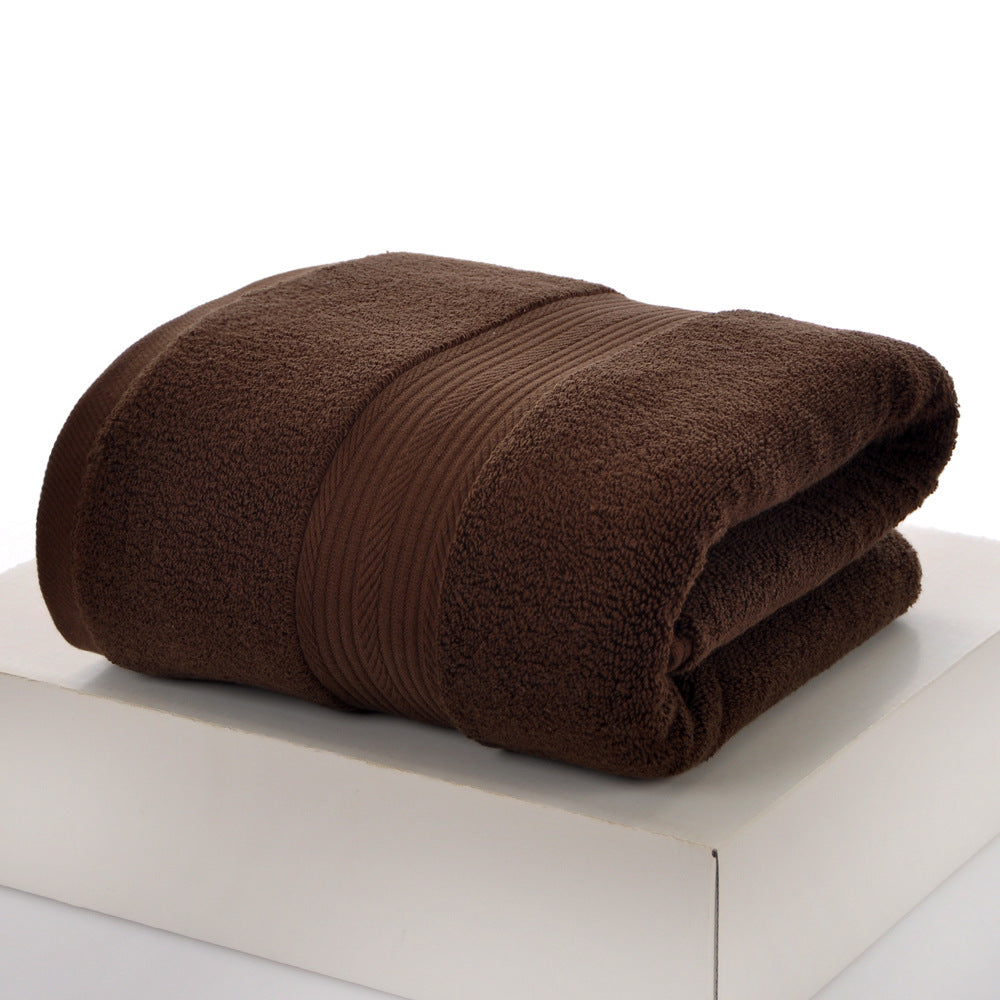 Plain Cotton Bath Towel Soft Absorbent Bulk Wholesale Bathroom Towels for Home and Hotel