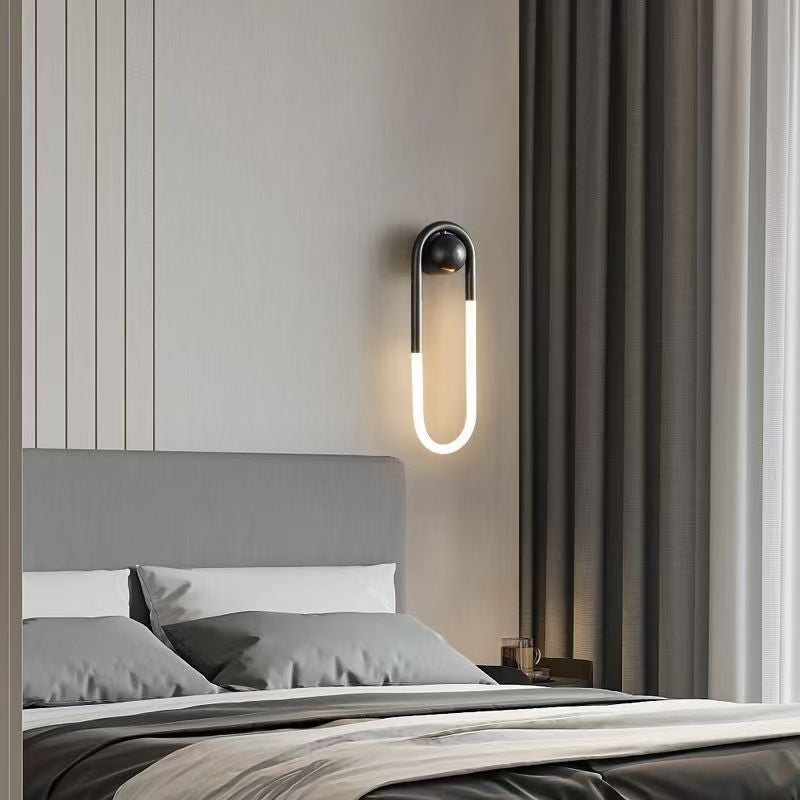 Bedroom Background Wall Lamp – Staircase Art Lighting for Modern Home Decor