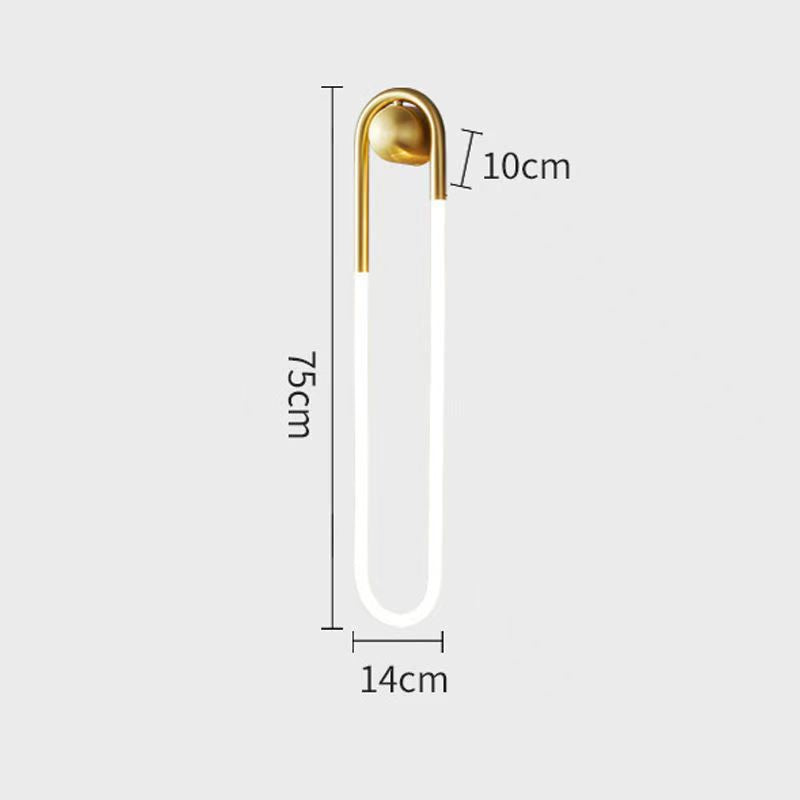 Bedroom Background Wall Lamp – Staircase Art Lighting for Modern Home Decor