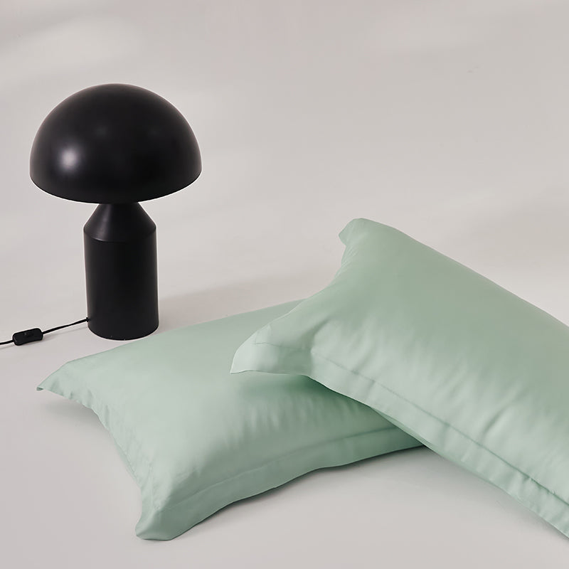 Single Bed Sheet Ice Silk Skin Friendly Pillowcase Soft Cooling Breathable Bed Linen Set