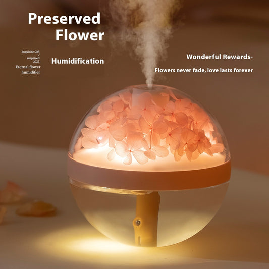 Mini Desktop Humidifier Small Bedroom Atomization Humidifier Creative Gift Air Moisturizer for Home and Office Use