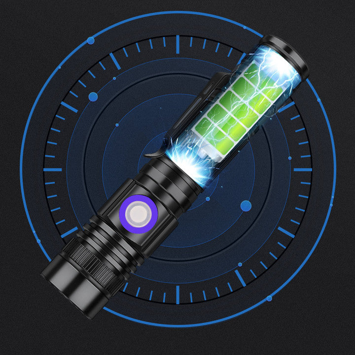 Jade Identification UV 365nm Violet Flashlight Portable Ultraviolet Lamp for Gemstone and Mineral Testing