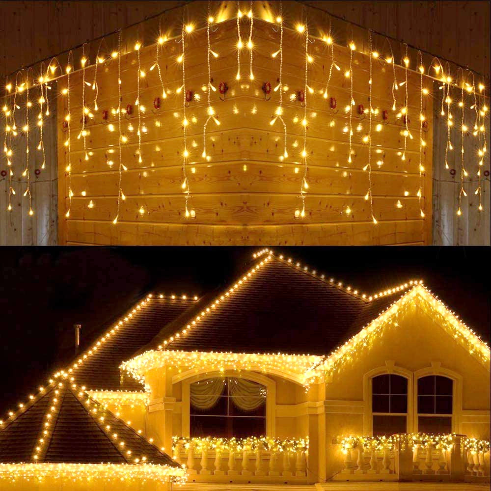 Remote Control Christmas Holiday String Lights LED Fairy Lights Decorative Festive Lighting for Home Tree and Party Decor