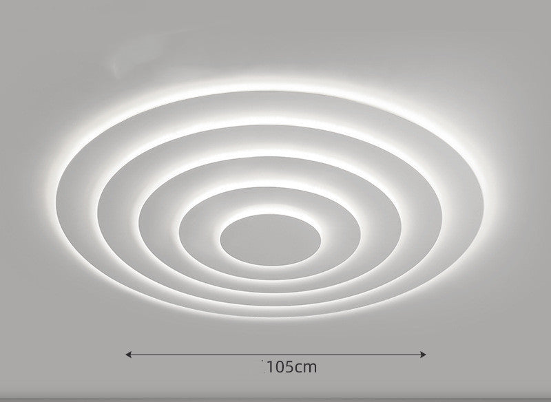 Simple LED Ceiling Lamp for Atmospheric Living Room Lighting