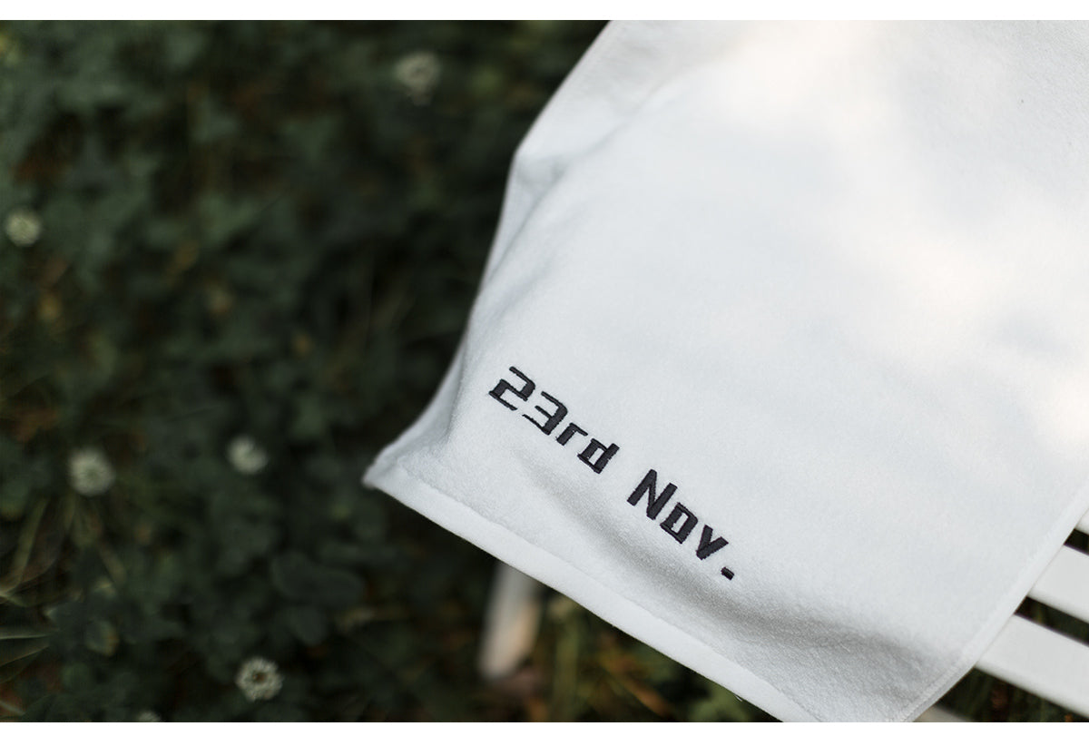Customized Birthday Embroidered Towels Personalized Name Cotton Gift Towel Set