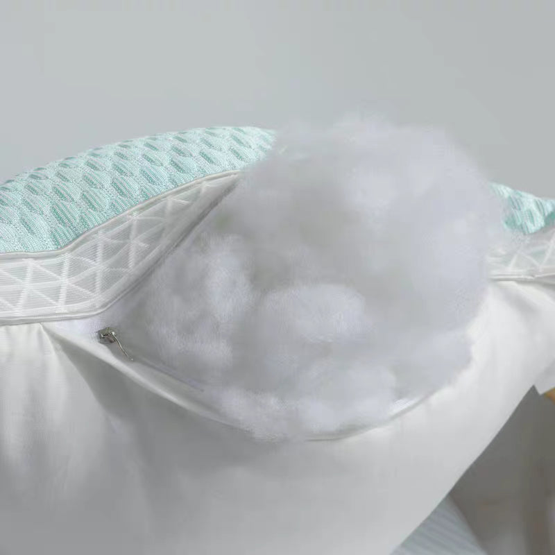 Cooling Breathable Tofu Pillows 2 Pack Memory Foam Soft Sleeping Pillows Temperature Control