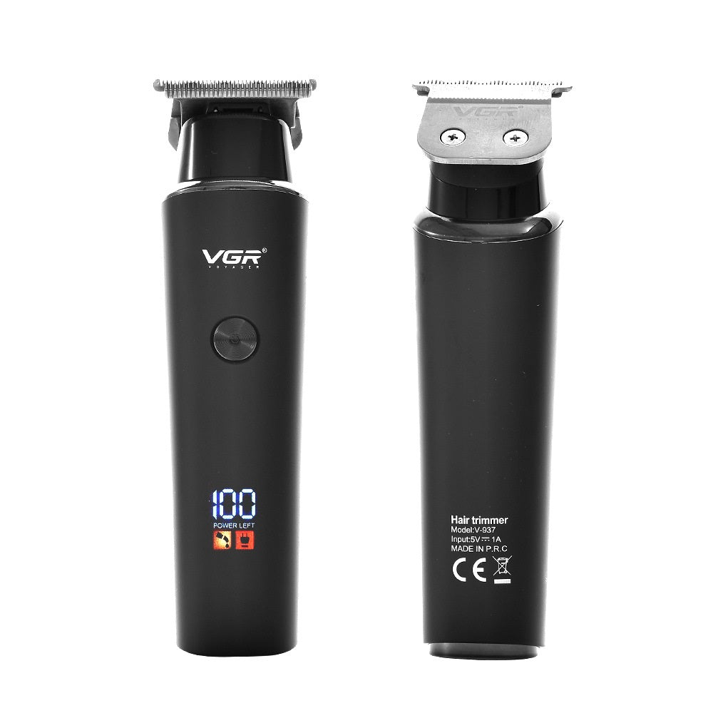 VGR937 Electric Hair Clipper – LCD Display Rechargeable Professional Beard & Hair Trimmer