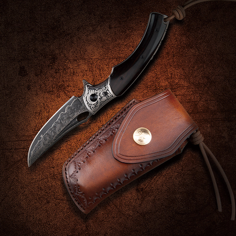 Folding Pocket Knife Outdoor Camping Survival Multi Purpose EDC Tool for Hiking and Travel