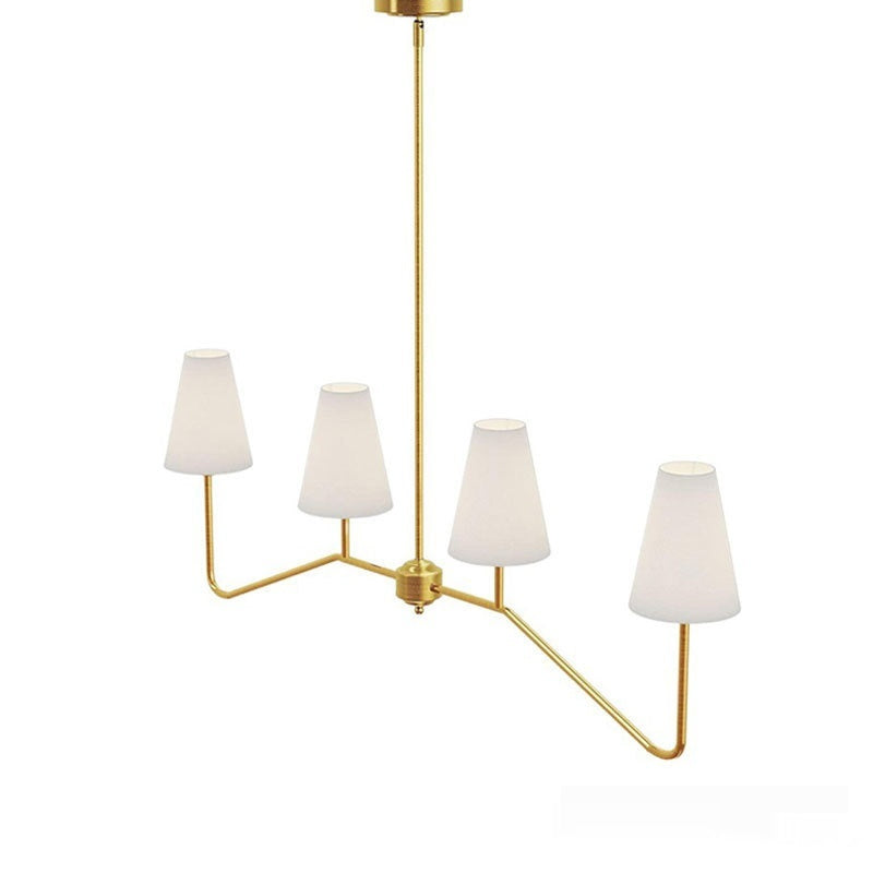Industrial Retro Multi-Head Chandelier – Living Room Ceiling Light