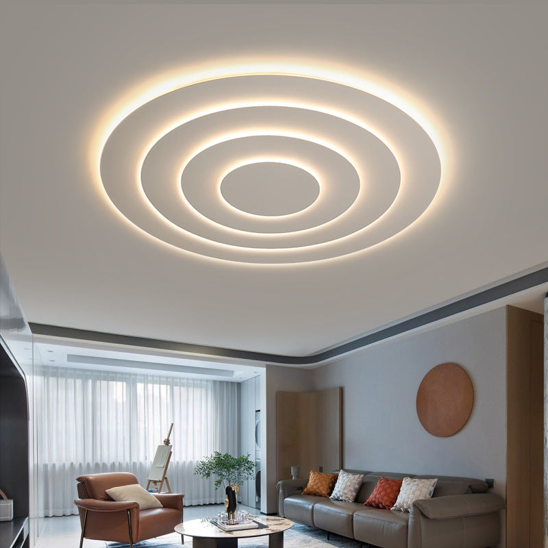 Simple LED Ceiling Lamp for Atmospheric Living Room Lighting