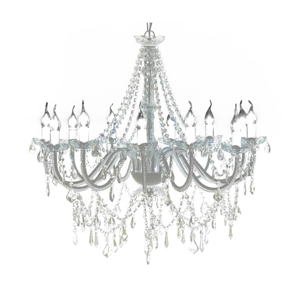 Luxury Crystal Chandelier with 1600 Crystals – Modern Elegant Ceiling Light Fixture