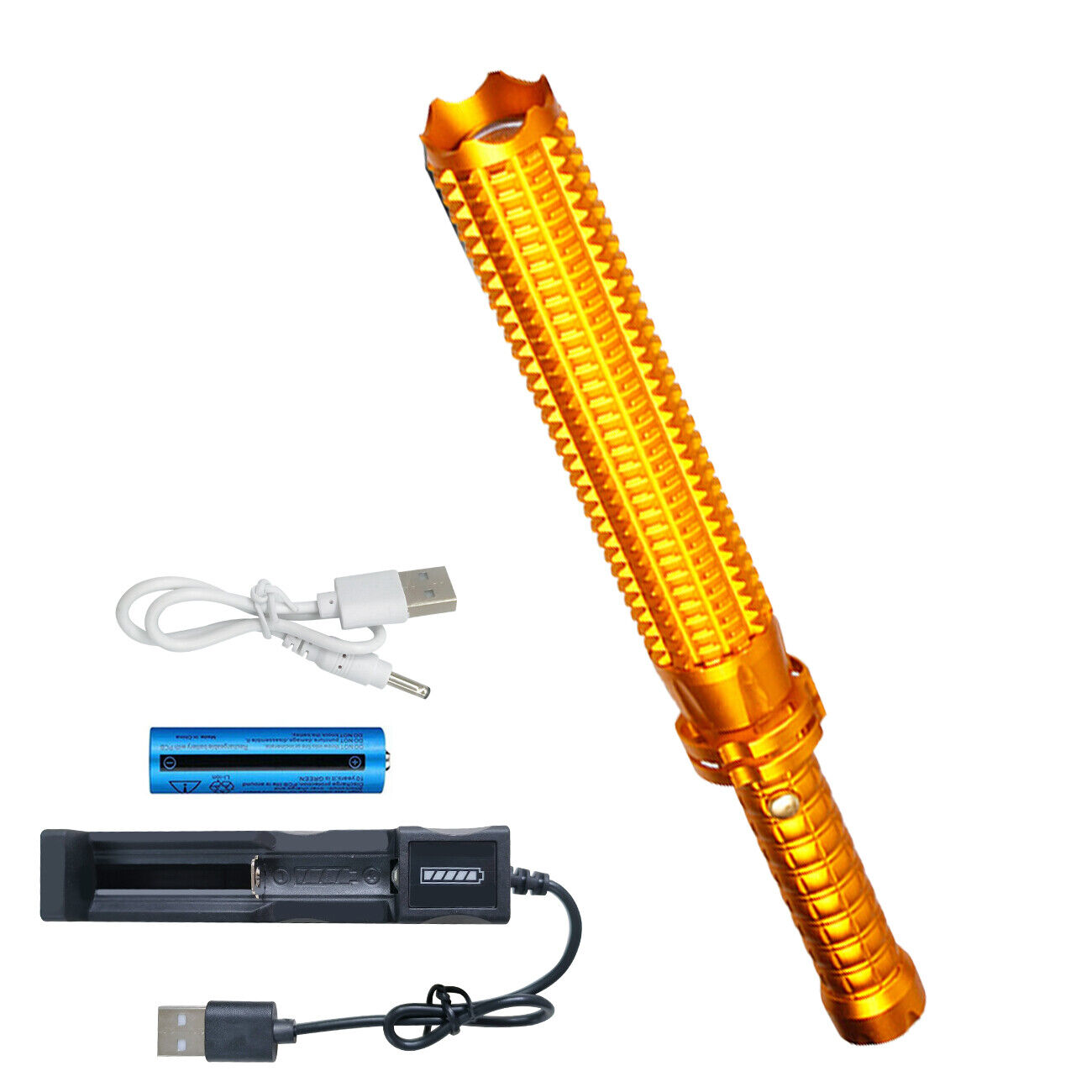 Super Bright LED Flashlight 3 Mode Zoom Tactical Torch for Camping Security and Outdoor Emergency Use