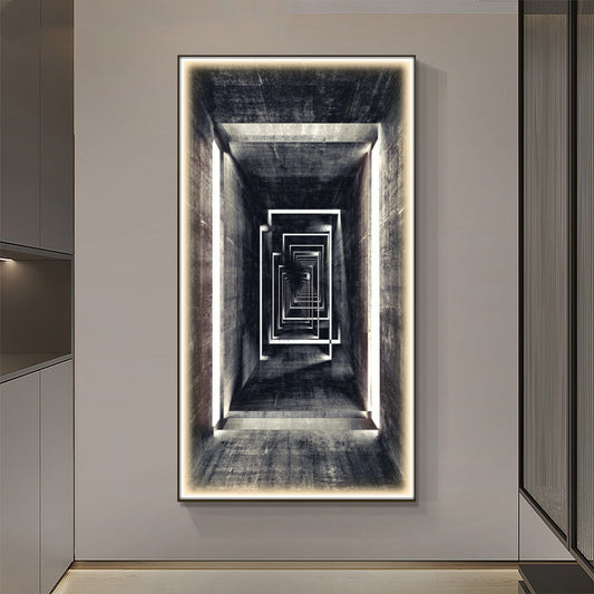 LED Vertical Wall Art Light for Aisle Entrance Modern Decorative Wall Lamp for Hallway Home Decor
