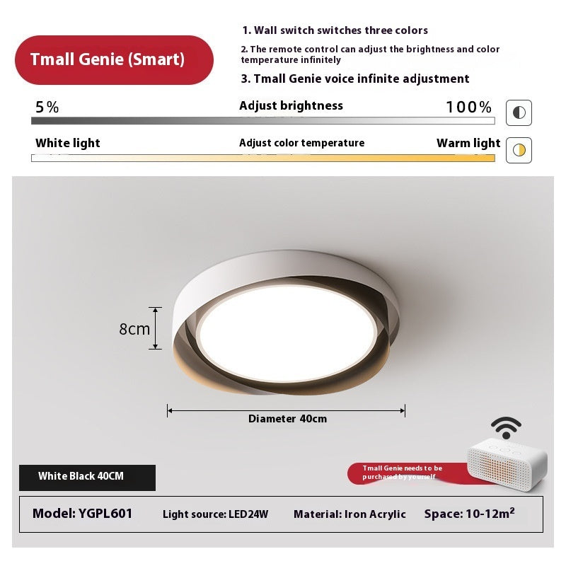 Modern Luxury Bedroom Ceiling Light Simple LED Ceiling Lamp for Living Room and Home Decor
