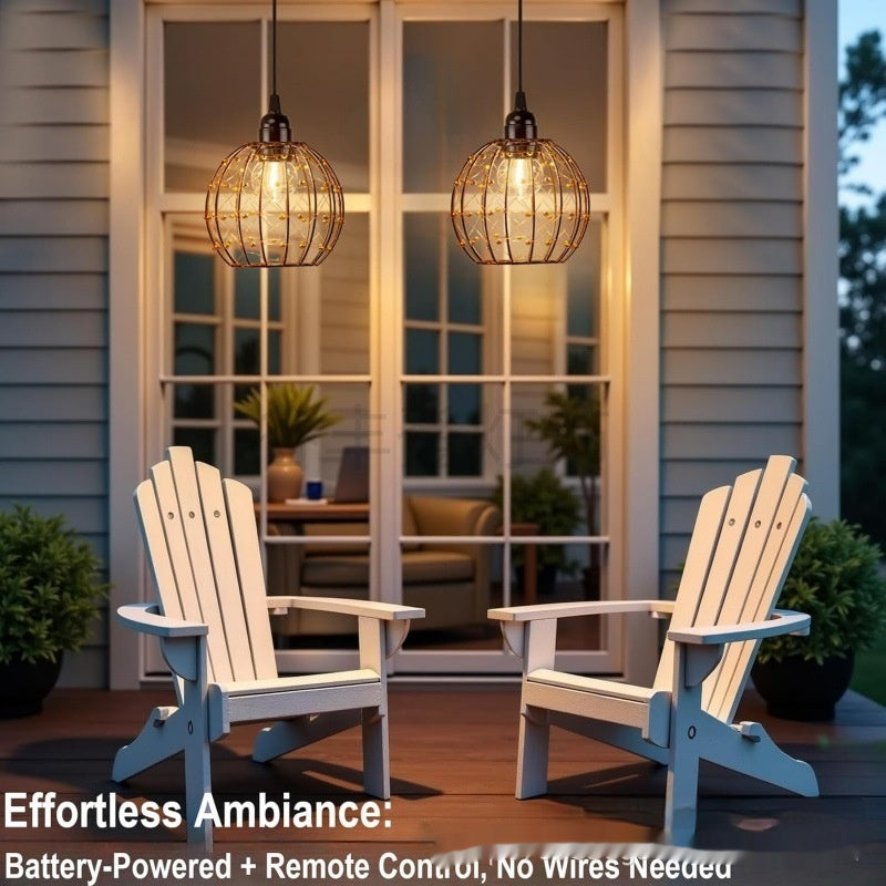 Outdoor Waterproof Camping LED Chandelier Portable Hanging Light for Living Room Tent and Garden