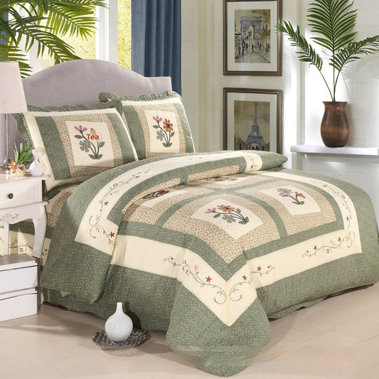 100% Cotton Summer Cooling Duvet Lightweight Air Conditioner Quilt Soft Washable Comforter