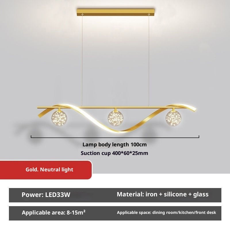 Starry Sky Modern Chandelier – Simple Personality Art Ceiling Light