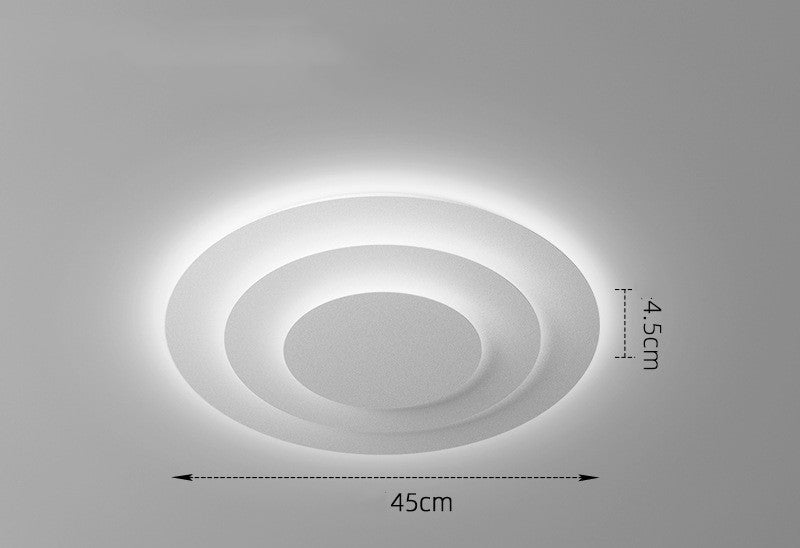 Simple LED Ceiling Lamp for Atmospheric Living Room Lighting
