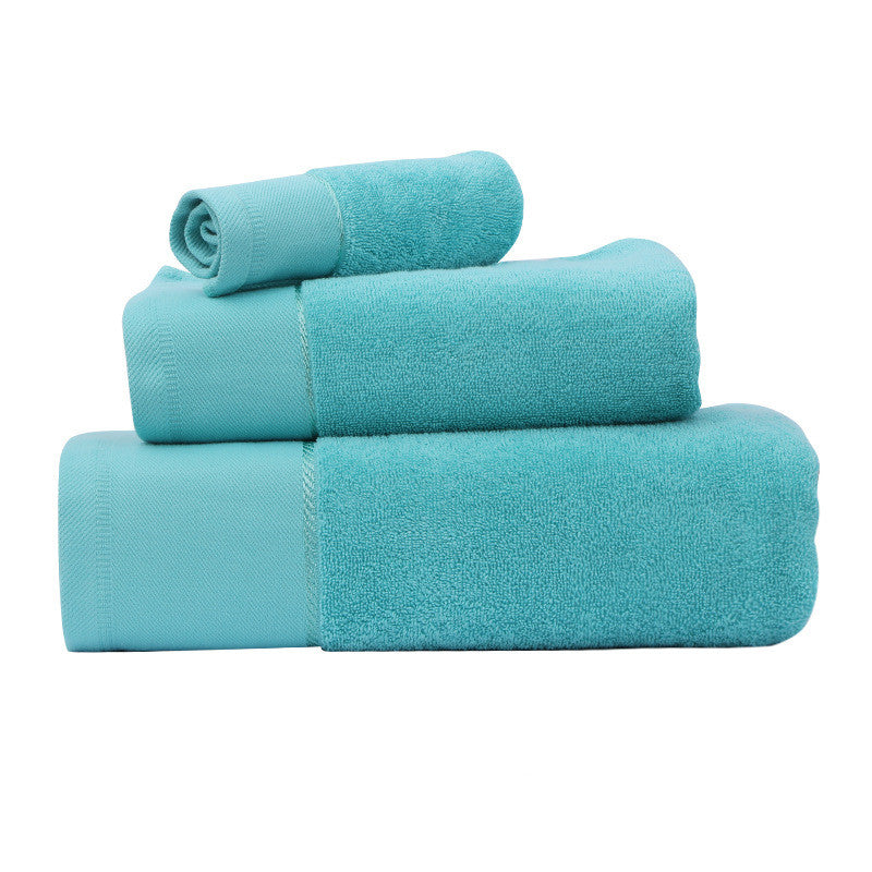 Cotton Towel Bath Towel Three Piece Water Absorbing Gift Towel Bath Towel Set Soft Absorbent Bathroom Towels for Home Use