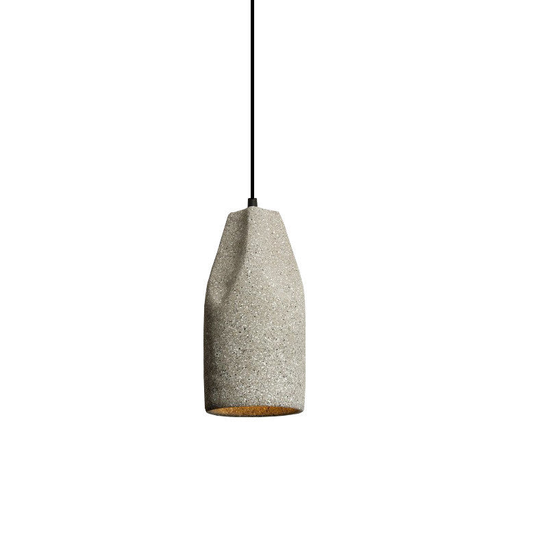 Nostalgic Industrial Cement Pendant Light – Vintage Ceiling Lamp