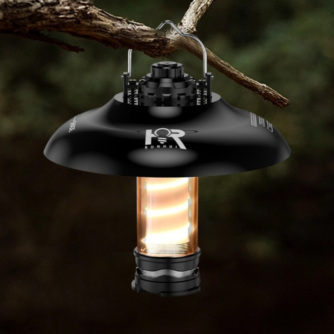 RHX Tactical Camping Lantern Outdoor Ambient Light Portable LED Emergency Camping Lamp