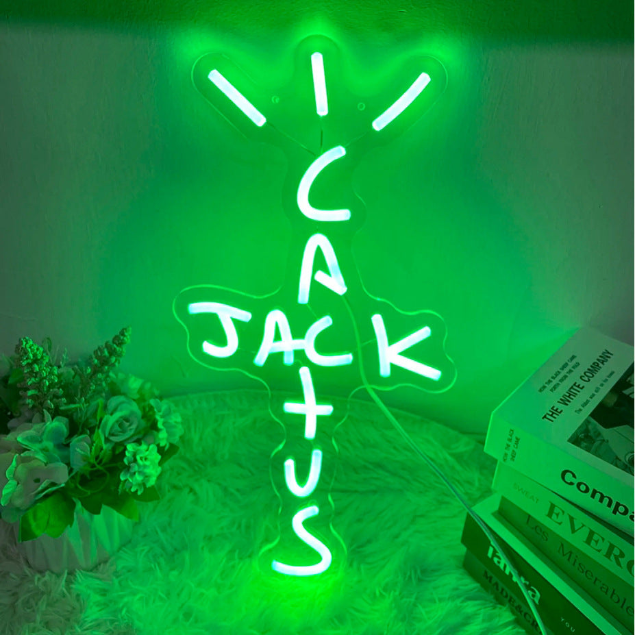 LED Luminous Neon Light Board – Custom Character Sign for Atmosphere & Advertising Display