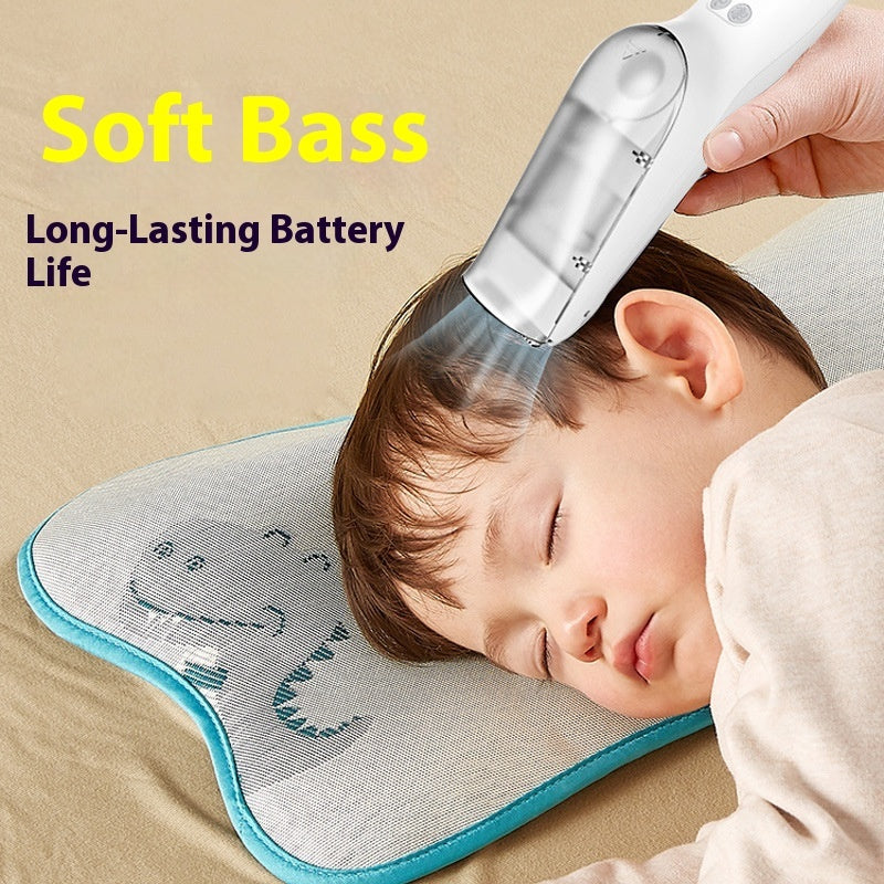 Baby Electric Hair Clipper Low Noise Waterproof Safe Cordless Hair Trimmer for Infants Kids Gentle Quiet Grooming Tool