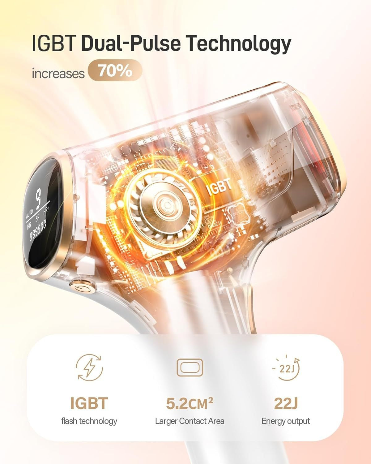 Household Hair Removal Device Portable IPL Hair Removal Machine for Permanent Skin Regeneration and Smooth Skin Care