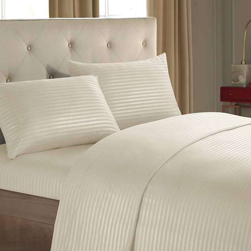 Luxury Mono Color Bedding Set Fitted Bed Sheets Soft Minimalist Bedroom Bedding Collection