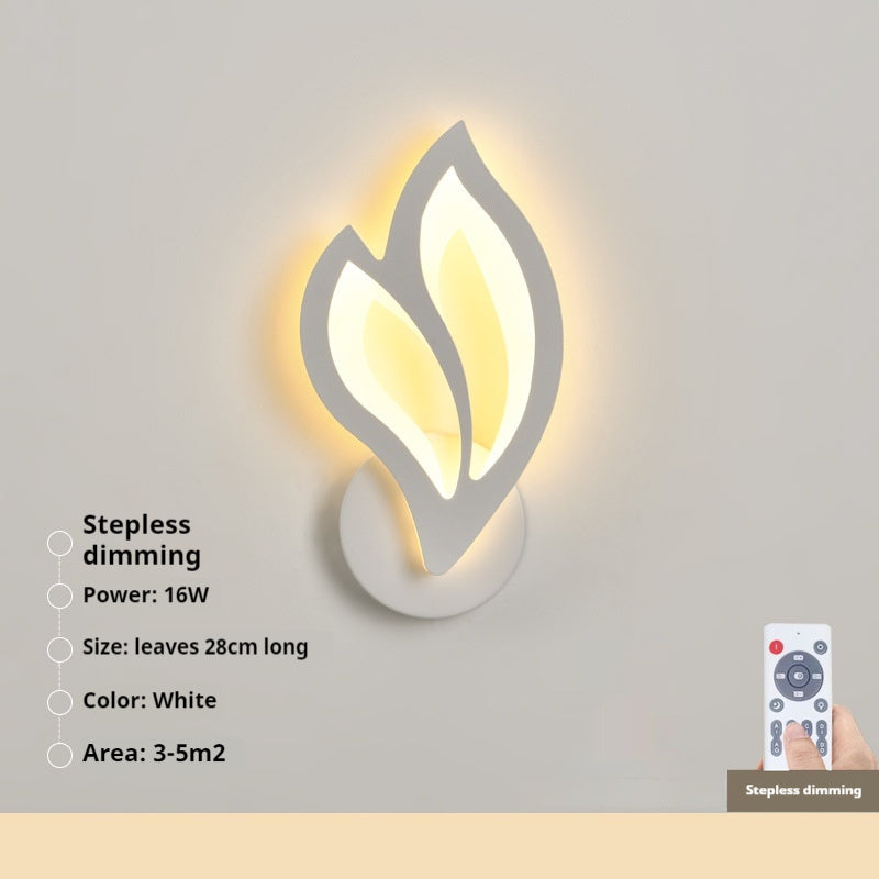 Modern Minimalist Iron Craft Wall Lamp Bedside Staircase Decorative Wall Sconce Light