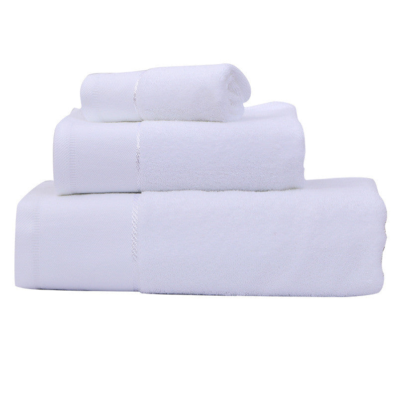 Cotton Towel Bath Towel Three Piece Water Absorbing Gift Towel Bath Towel Set Soft Absorbent Bathroom Towels for Home Use