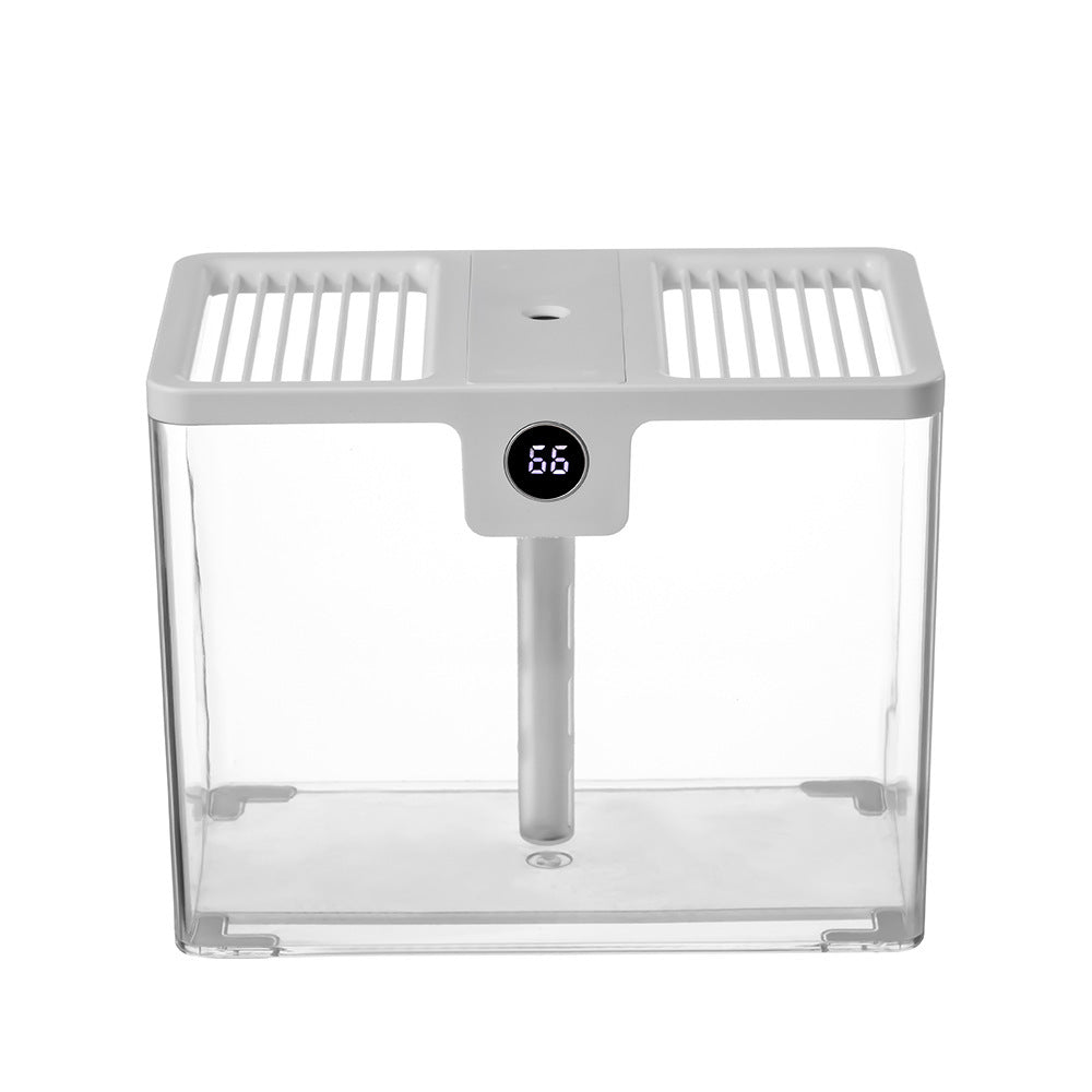 New 1.5L Large Capacity Simple Humidifier with Display Screen Ultrasonic Air Moisturizer for Home Bedroom Office Use