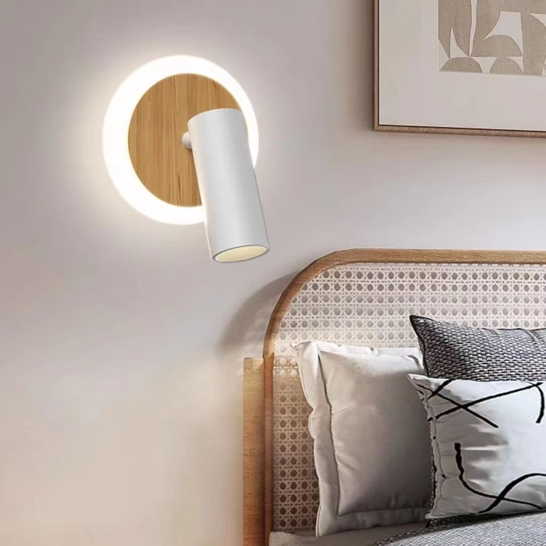Swivel Bedside Wall Lamp Simple Modern Living Room Adjustable Wall Light Sconce