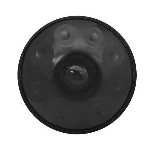 9 Tone 10 Inch Ethereal Carbon Steel Hand Drum Instrument Meditation Music Handpan Style Drum
