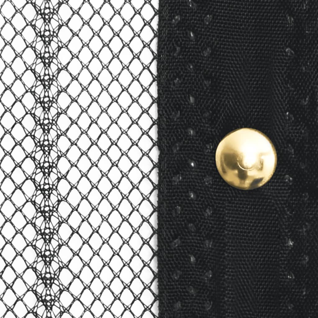 Magnetic Fly Screen Door Curtains 2 PCS Hands Free Mesh Door Screen Insect Protection