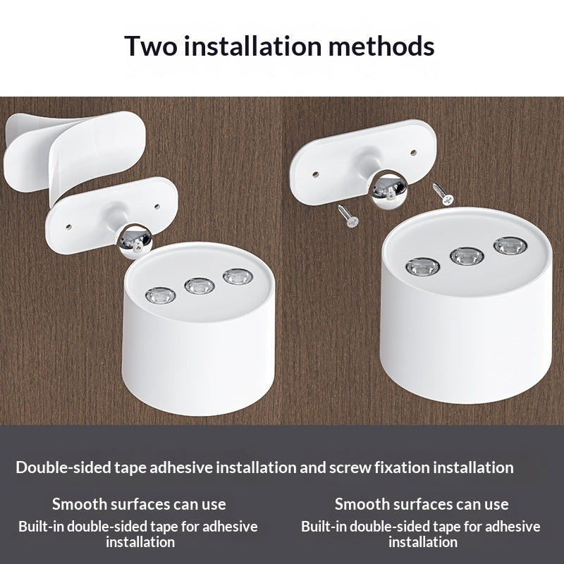 15-Inch Remote Control Magnetic LED Spotlight – Rechargeable Indoor Adjustable Light