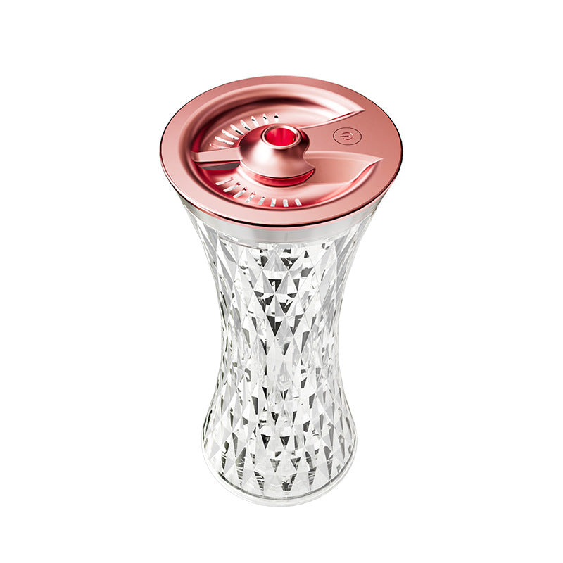 Wild Waist Humidifier Desktop Atomizer Crystal Night Light Romantic Atmosphere LED Mist Lamp