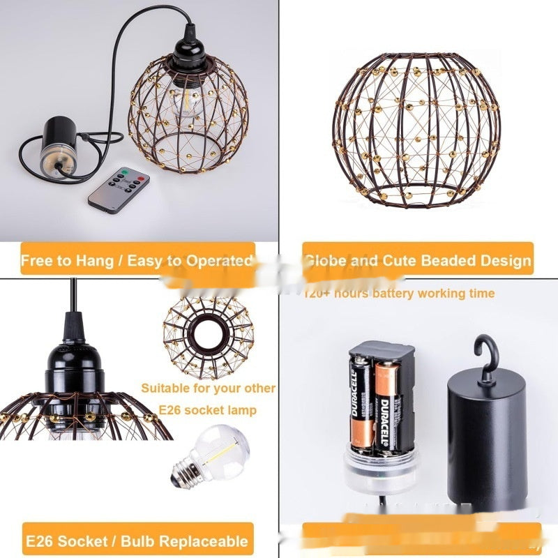 Outdoor Waterproof Camping LED Chandelier Portable Hanging Light for Living Room Tent and Garden