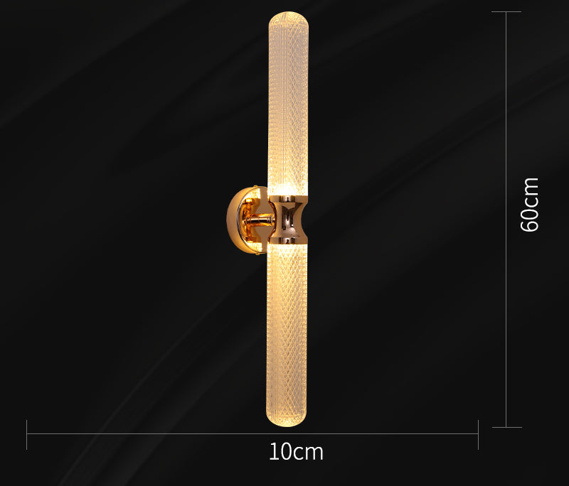 Nordic Minimalist Wall Lamp Light Luxury Living Room Bedroom Stairwell Background Wall Sconce