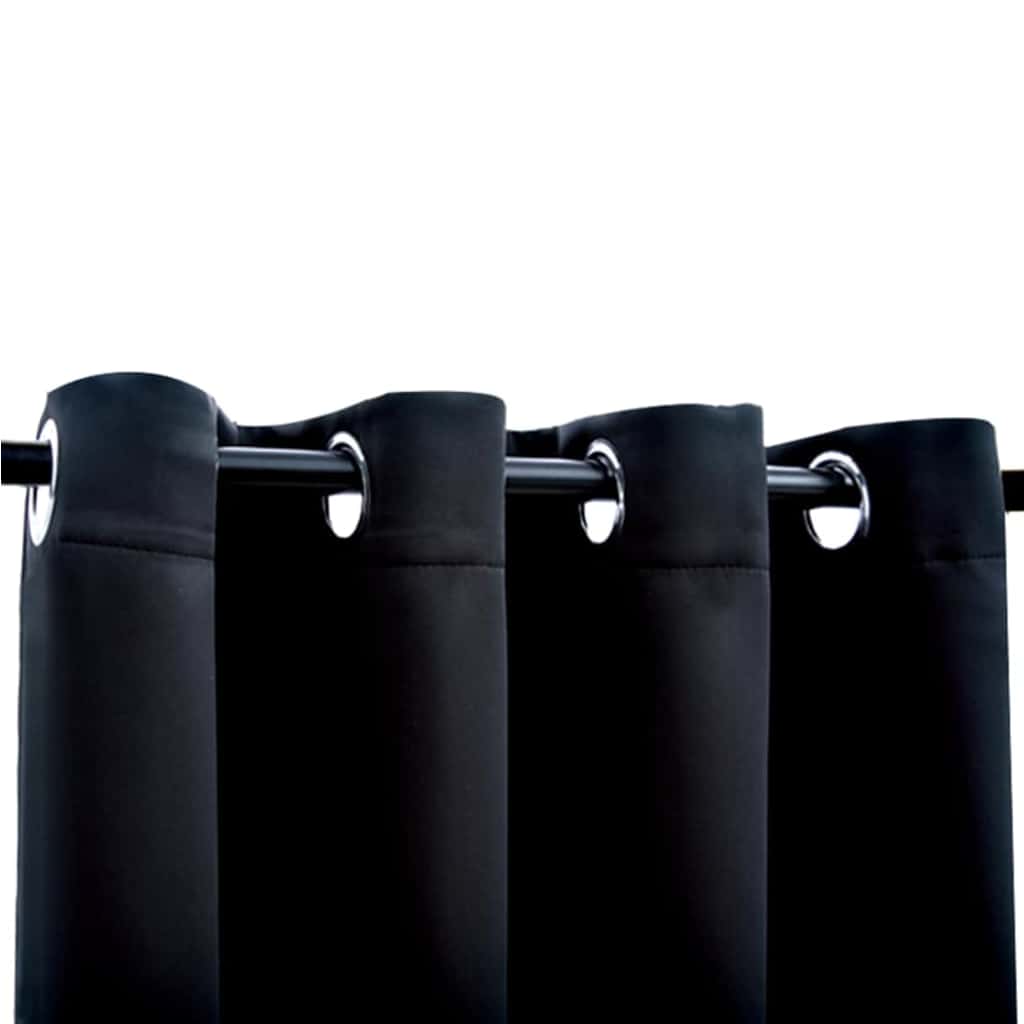 Blackout Curtains with Metal Eyelets – 2-Piece Room Darkening Window Drapes