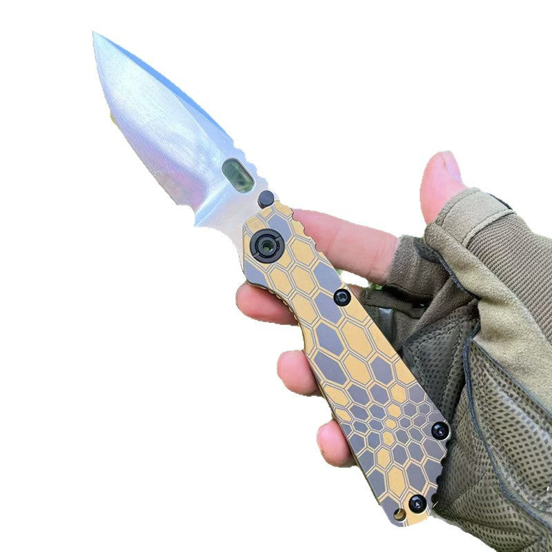 Camping Survival Outdoor EDC Set Fruit Knife Portable Multi Tool for Hiking Emergency Use