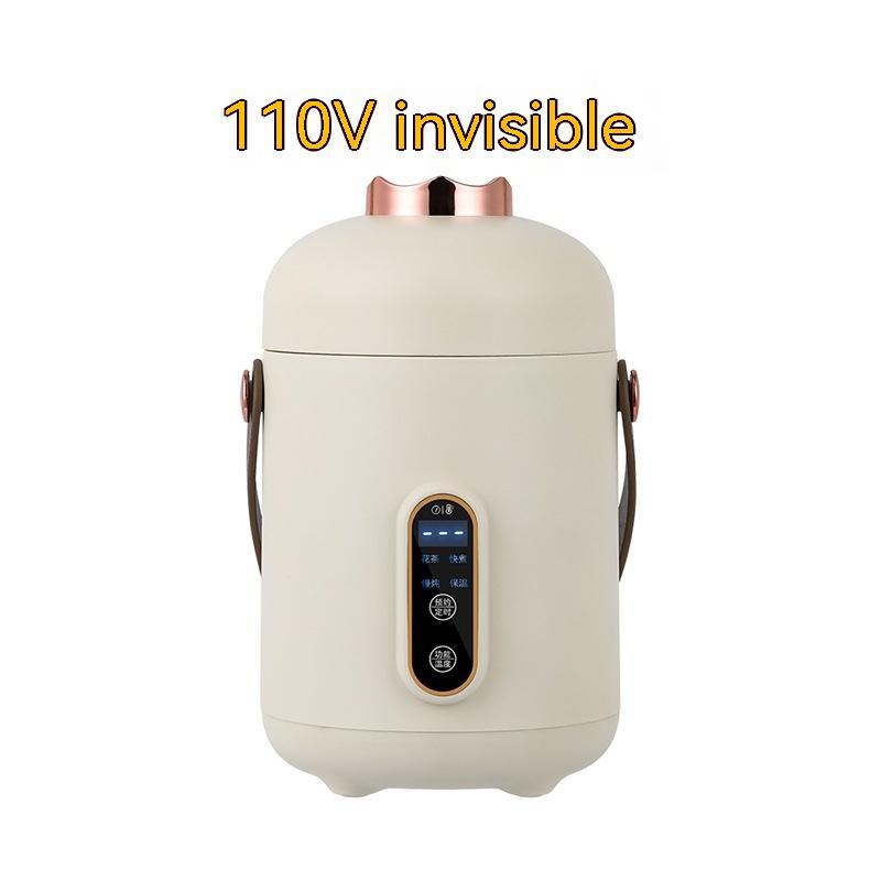 110V220V Smart Electric Stew Cooker Personal Portable Electric Stew Pot for Home Travel Use