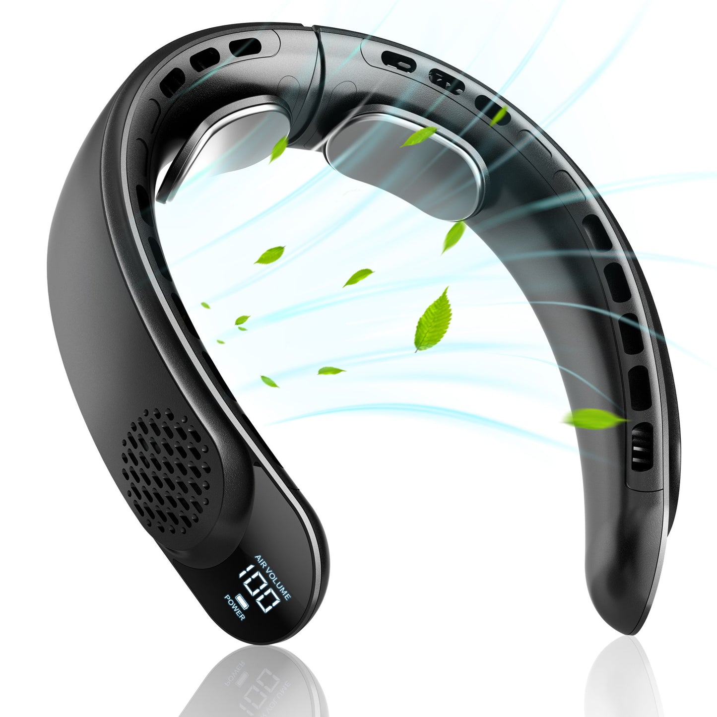 New Neck Hanging Fan – Ultra Quiet Portable Fan with Long Battery Life & Hands-Free Design