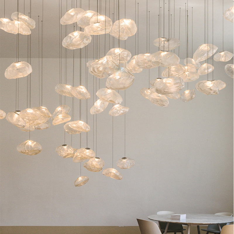 Postmodern Luxury Glass Chandelier – Decorative Ceiling Light