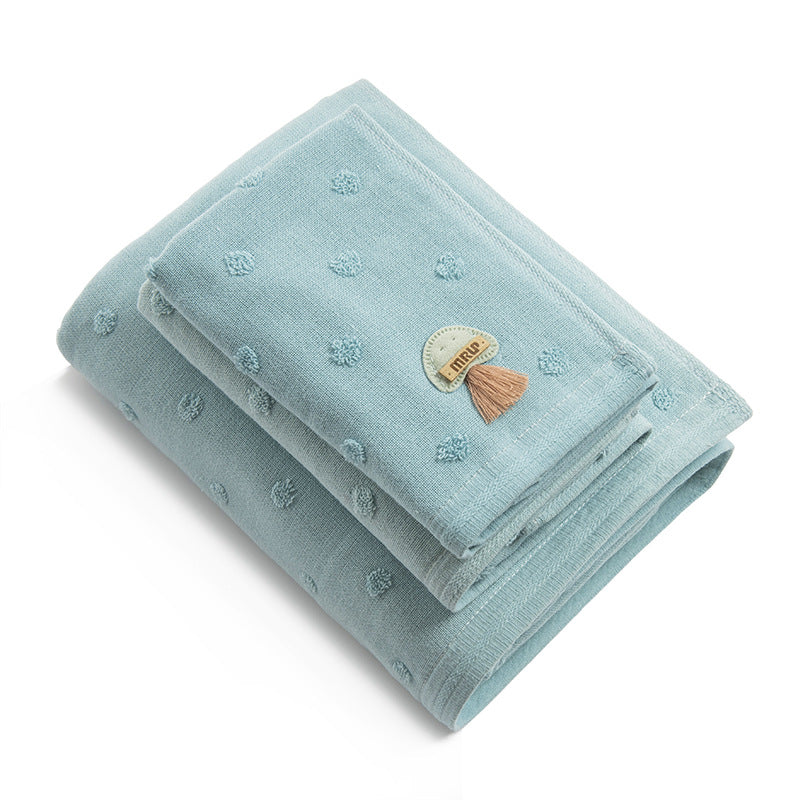 Home Daily Use Cotton Towel Square Gift Set Soft Absorbent Bathroom Face Hand Towels for Household Use
