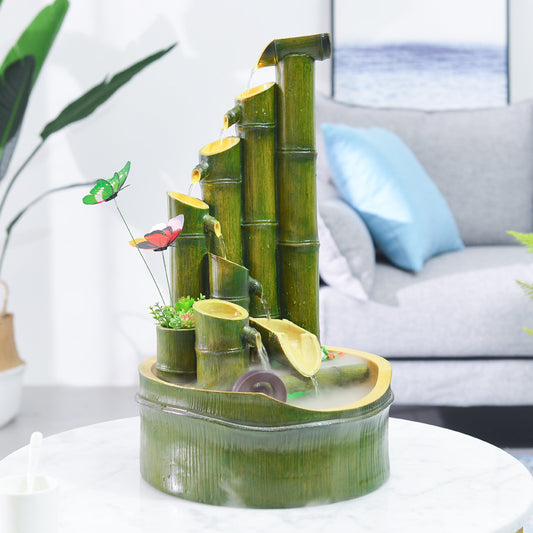 Creative Simple Bamboo Home Decor Natural Minimalist Living Room Decoration Eco Friendly Ornament