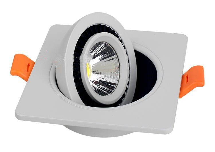 360° Dimmable LED Spotlights – Embedded Ceiling Downlight for Modern Home Lighting