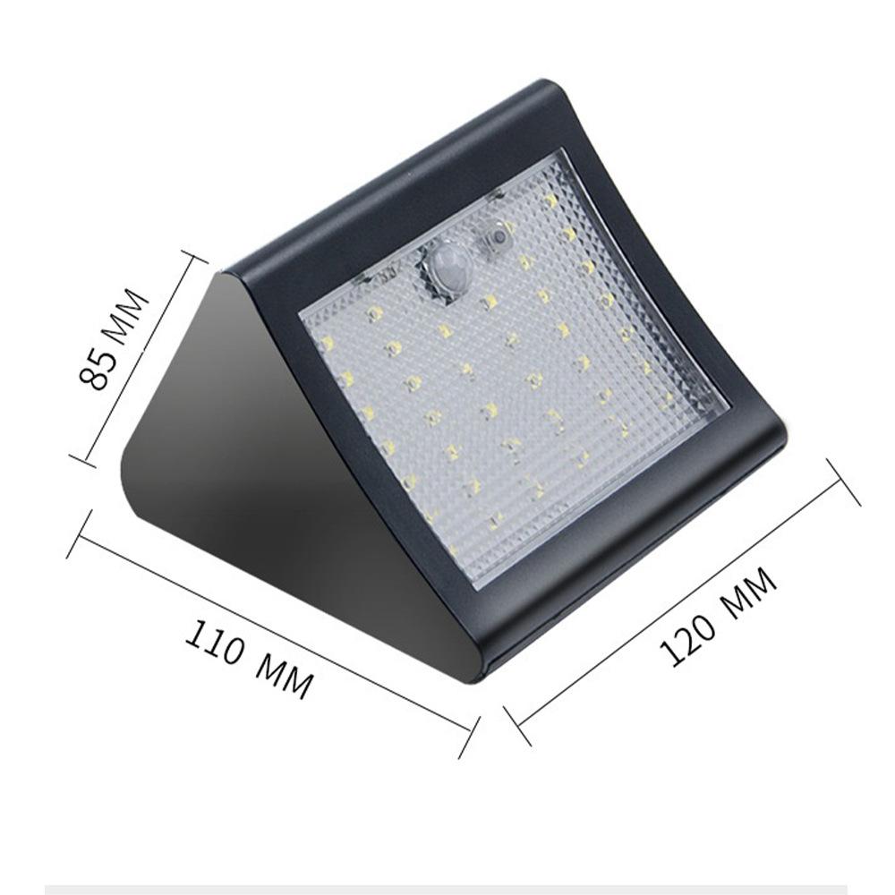 Outdoor Solar Motion Sensor Wall Light LED Garden Courtyard Lamp for Balcony Villa Exterior Lighting