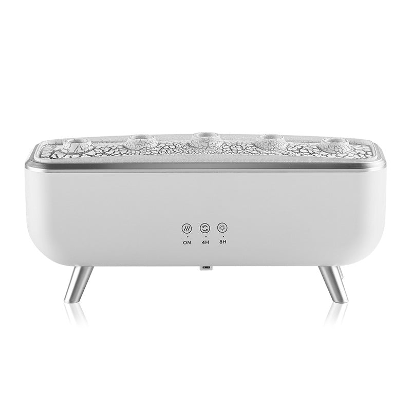 Creative Jellyfish Smoke Ring Ultrasonic Humidifier Dynamic Sound Pickup Aroma Mist Air Diffuser for Home Decor